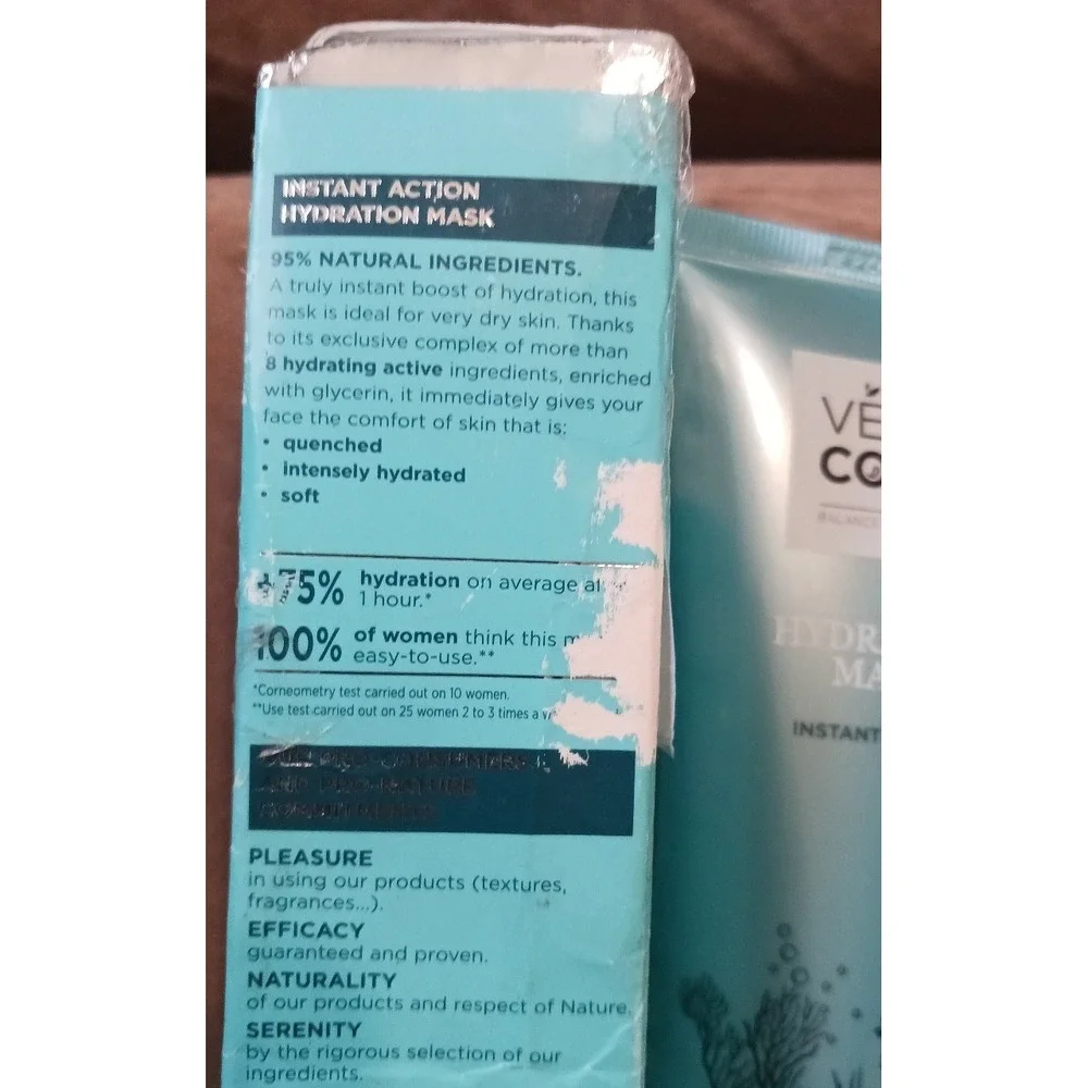 NEW‎ Veracova Instant Action Hydration Mask
